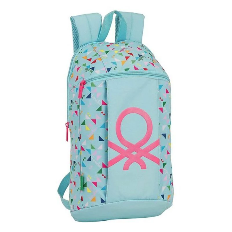 Mochila Infantil Benetton Azul claro|Mochilas escolares| - AliExpress