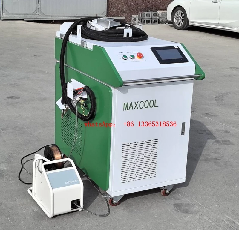 Handheld 3 In 1 Laser Welder 1500w 2000w 3000w Laser Welding Machine For Metal BWT MAX Raycus Laser Source 4