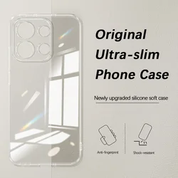 Flexible Durable Phone Case - Slim Clear TPU Cover, Soft Transparent Shockproof Shield for Reno16 FS (Clear)