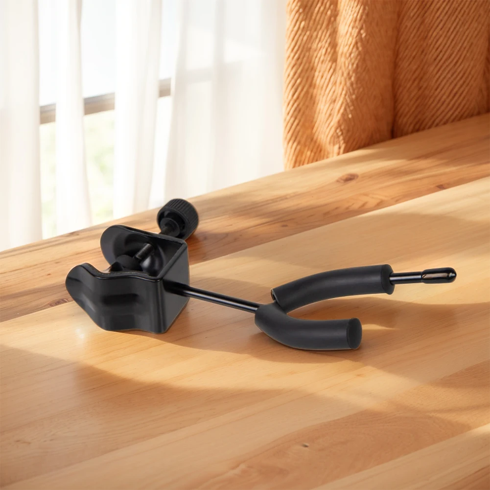 Violin Hanger Microphone Or Sheet Music Stand Violin Holder for Desktop Violin and Viola Hanger for Home and Studio Music Room