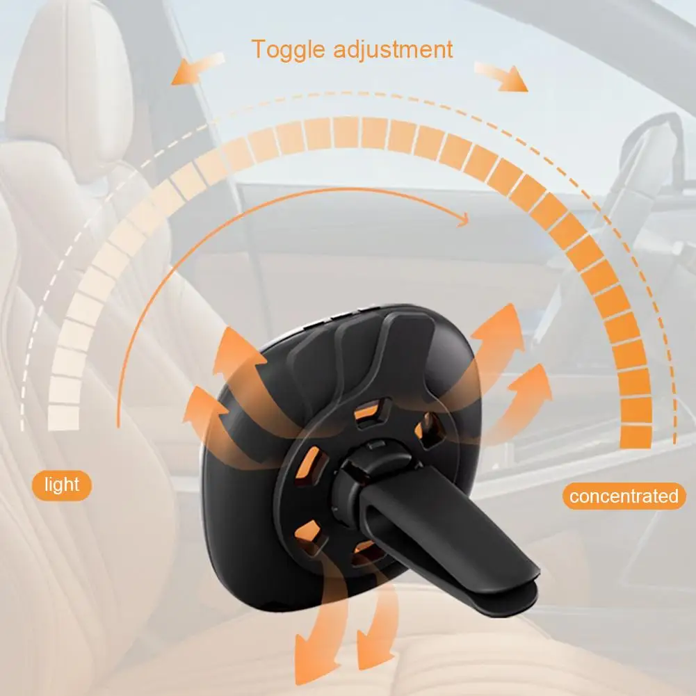 Car Fragrance Auto Air Outlet Aromatherapy Clip With Essential Oil Auto Air Freshener Interior Odor Eliminator Fragr