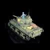1/16 2.4G Heng Long TK7.0 Plastic Version Sherman M4A3 3898 RTR RC Tank Model Gift For Boy TH17665 5