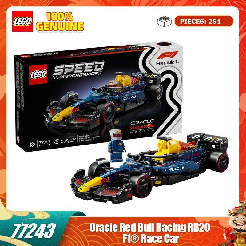 LEGO 77243 Speed Champions Oracle Red Bull Racing RB20 F1 Race Car Model Kits - Building Set for Adults, Ages 18+ 251PCS 1