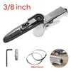 3/8" Air Belt Sander Air Angle Grinder Grinding Machine with Sanding Belts 330x10mm for Air Compressor Sanding Pneumatic Tool 1