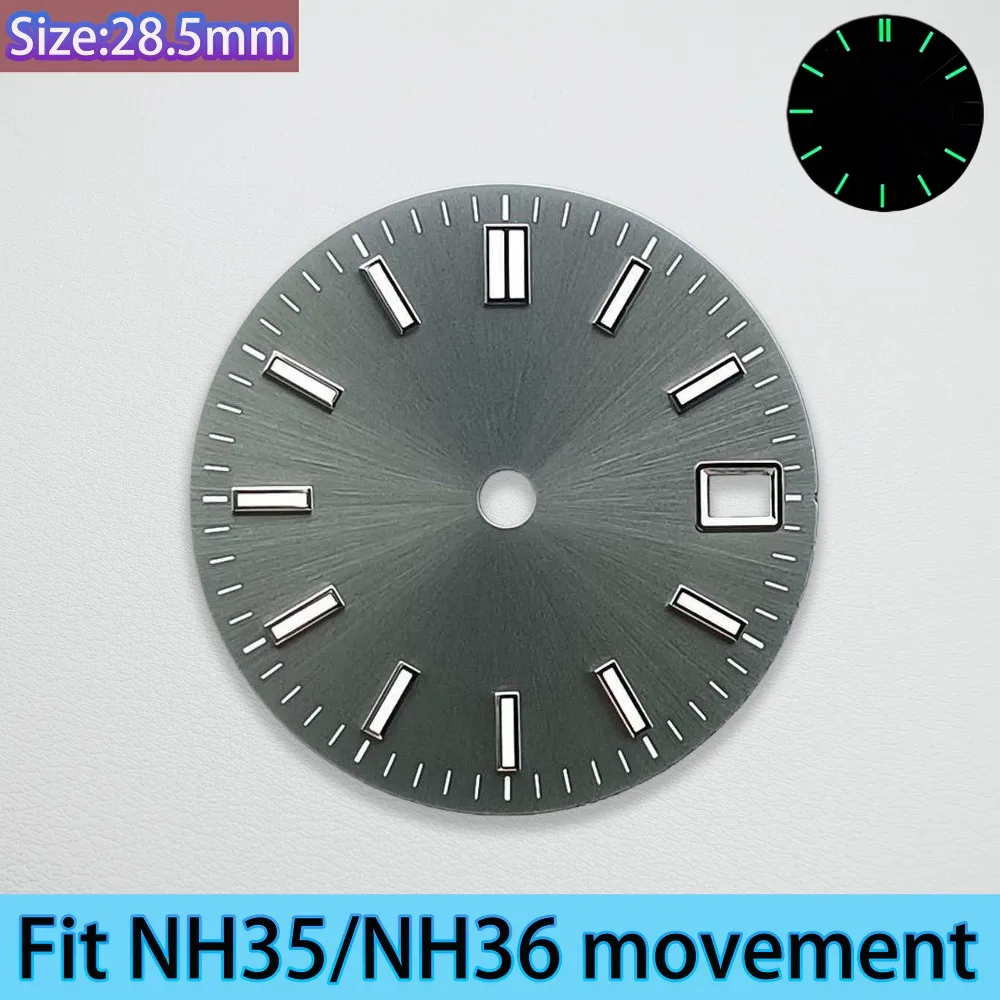 Luminous Multicolor Dial and Hands