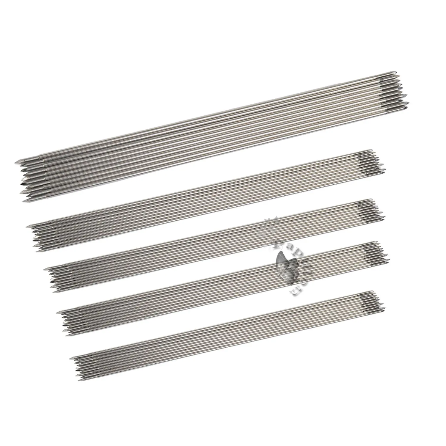 10pcs Double Sided Threaded Kirschner Wire Trocar Wire Stainless Steel Orthopedic K-Wire Pins Trocar One Ends Veterinary