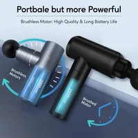 Portable Deep Tissue Massage Gun for Muscle Relief - Small, Powerful, and Quiet for Home, Gym, and Travel | 5 Piece Set 4