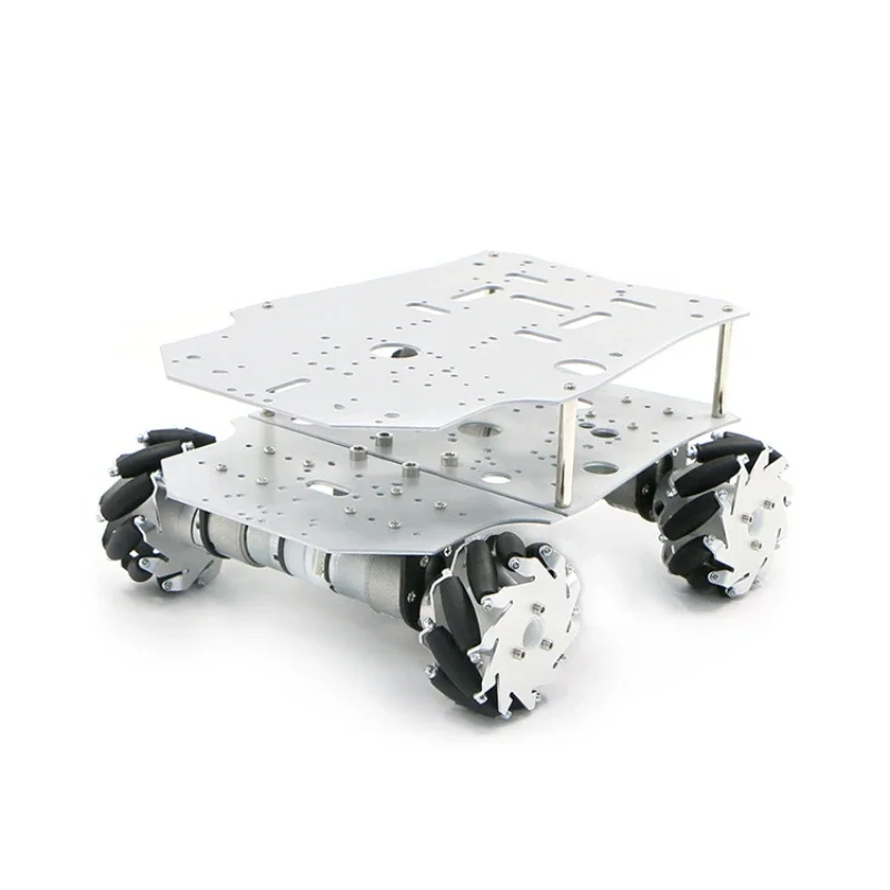 

R3 Series Intelligent Car Chassis R3S Autopilot McNamun Wheel Ackerman Four-wheel Drive Omnidirectional STM32