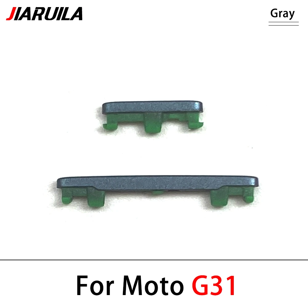 측면 볼륨 버튼 + 전원 켜기/끄기 버튼 키 교체 부품 모토 G71 G60S G60 G41 G51 5G G Pure용