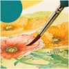 11Pcs/Set Hook Line Pen For Watercolor Oil Painting Extra Fine Soft Wolf Hair Hand Brush Gouache Acrylic Nail Art  Drawing 4
