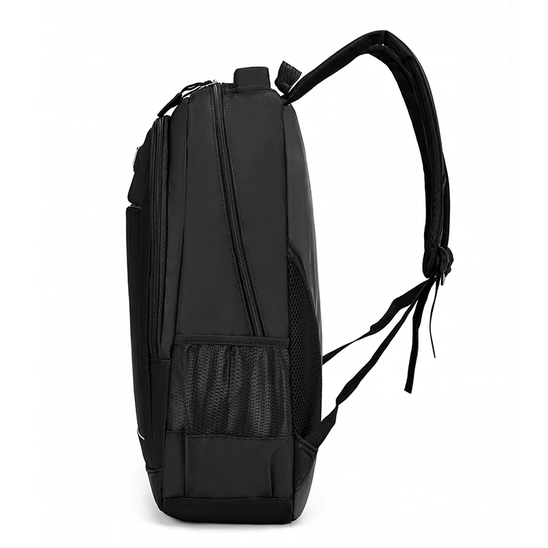 Large-capacity backpack - zipper closure, laptop bag, travel backpack, daily business commuter bag