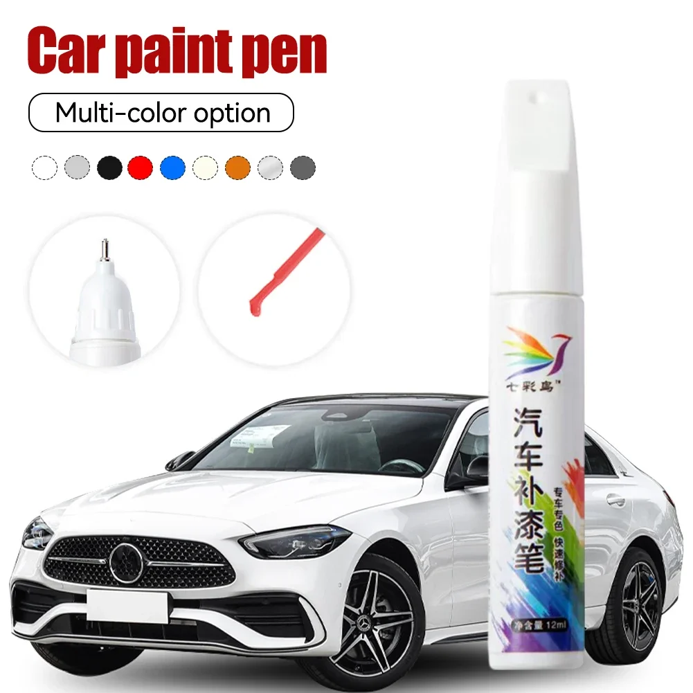 Marker Pens Paint Marker Pen Markers Pen Paint Pen 12ML 9Colors Car Scratch Repair Pen Professional Paint Waterproof Fix Pro Clear Remover Pen for Car Quick Fix Care Accessories