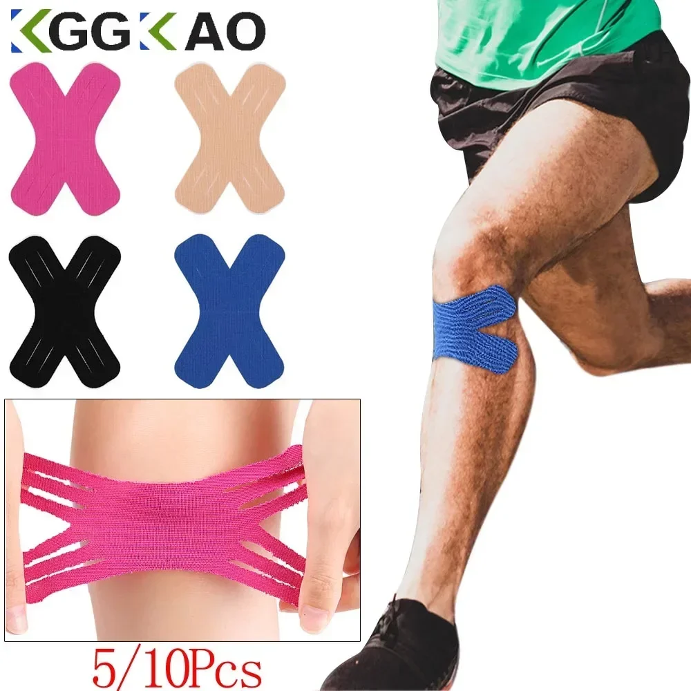 5/10 PCS 키네시올로지 테이프, 근육 지원 탄력 있는 운동 스포츠 테이프 치..
