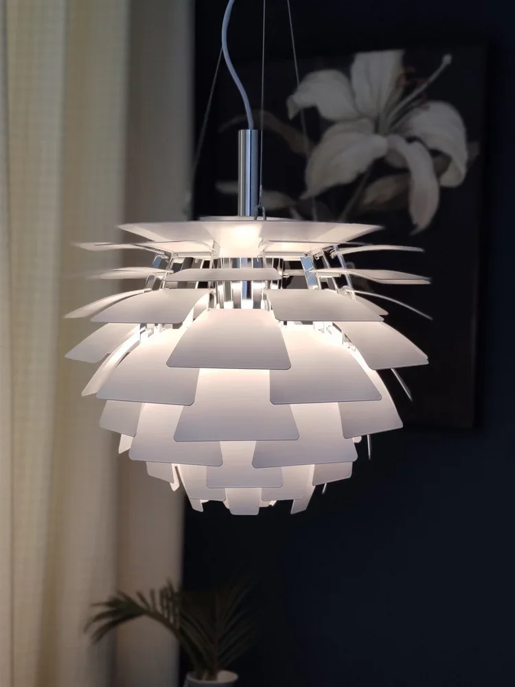 High Quality Artichoke Pendant Light Chandelier Ceiling Hanging Suspension Lamp Close to Original 6