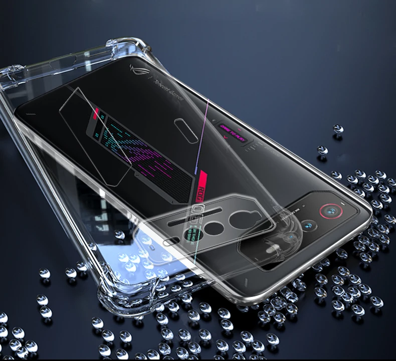 Shockproof Soft TPU Clear Cover with Reinforced Corners