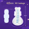 32 Pieces Night Use Menstrual Pad 425mm Length Heavy Flow Night Use Feminine Hygiene 100% Cotton Inner Super Thin Sanitary Towel 2