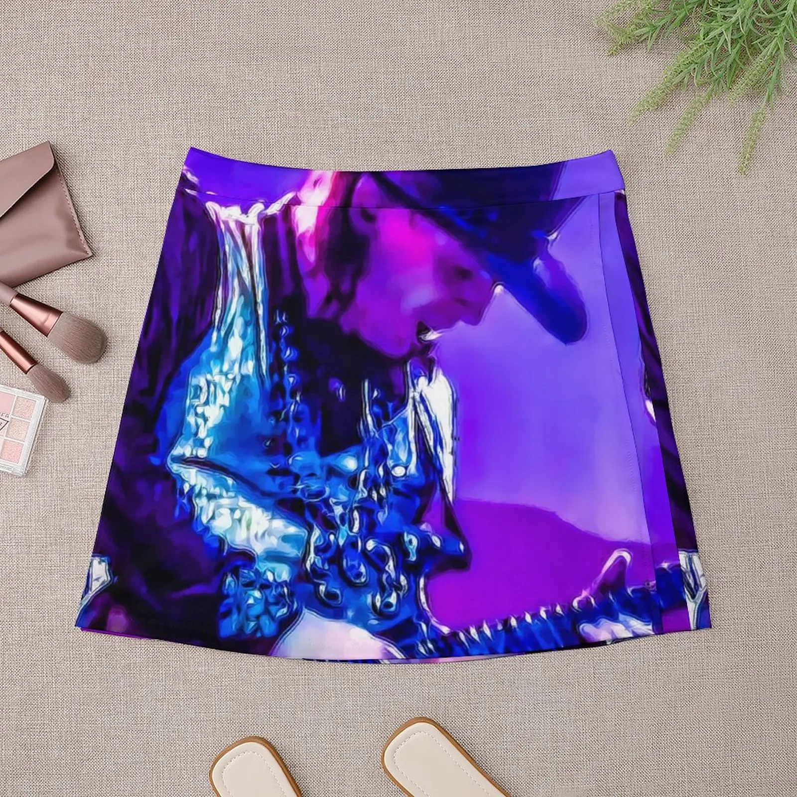 Stevie Ray Vaughan - Tightrope Mini Skirt rave outfits for women Clothes for summer
