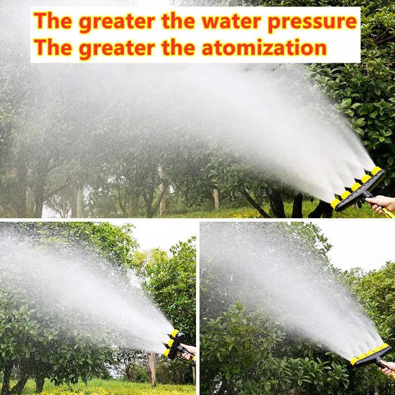 Garden Sprinkler 1PCS Agriculture Atomizer Nozzles Home Garden Lawn Water Sprinklers Farm Vegetables Irrigation Spray Adjustable Nozzle Tool