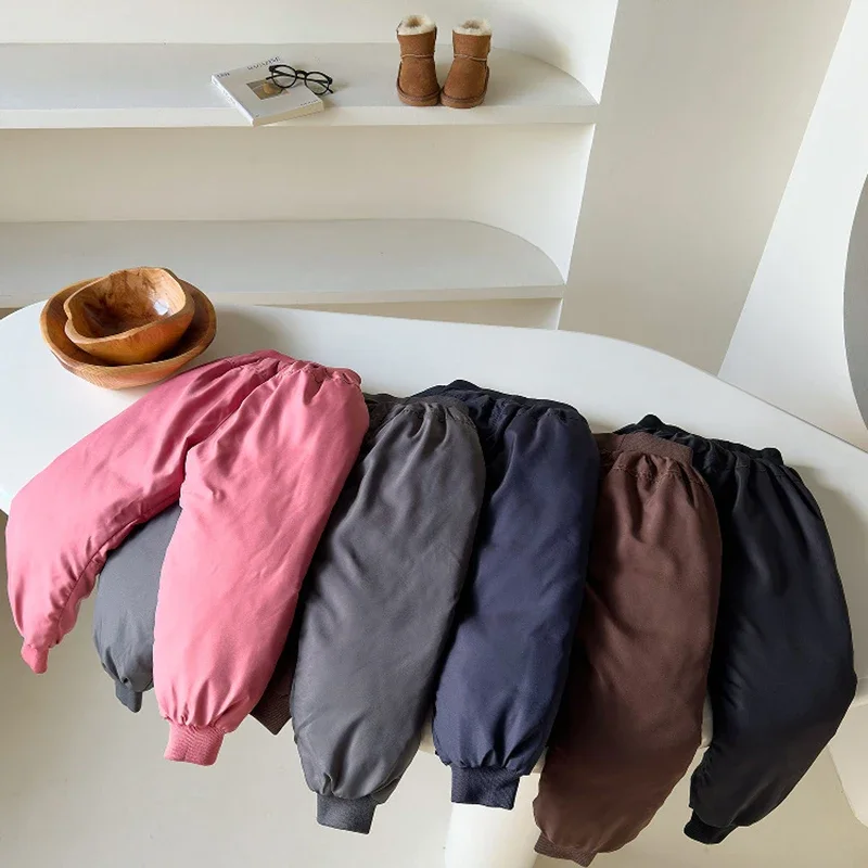 Waterproof Down Pants for Kids Winter Outdoor