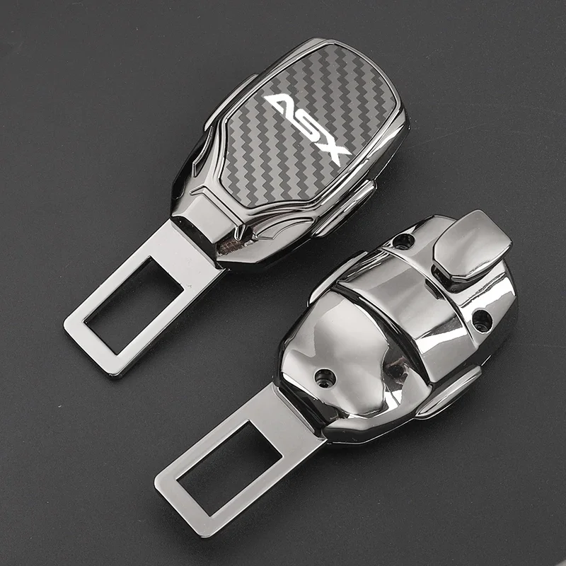 1pc Car Seat Belt Metal Jewelry Seat Belt Accessory Extender For Mitsubishi ASX