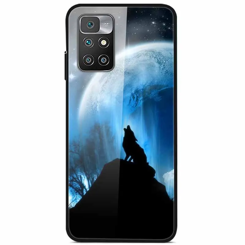 Space Starry Tempered Glass Phone Case - Durable Protective Cover