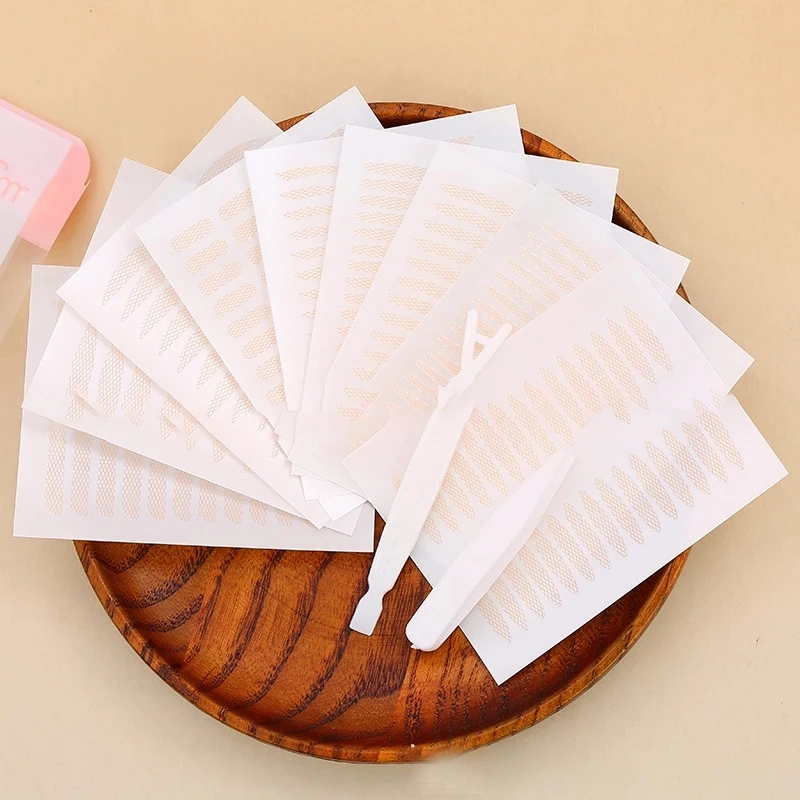Double Fold Eyelid Tape Invisible Eyelid Sticker Lace Eye Lift Strips Lash Tape Double Eyelid Tapes Adhesive Stickers Eye Tapes Tools Makeup Accessories