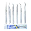 1pcs New VETUS Eyelash Extension Tweezers Stainless Steel Lashes Tweezers High Precision Anti-Static Tweezers Makeup Tools 1