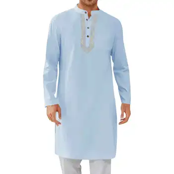 Men’s Embroidered Kaftan Robe 1