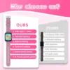 2024 Smart Watch Kids HD Touch Screen 26 Games Smartwatch Video Camera Music Audiostory Learn Card Educational Watch Boy Girl 5