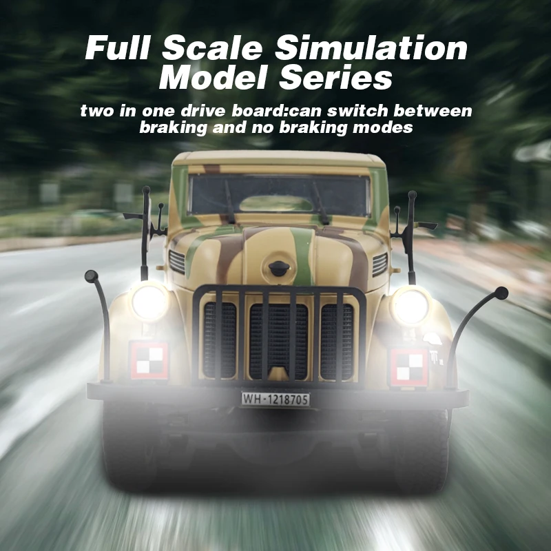 Coolbank HG4-51 1/18 Steyr 1500A Command Vehicle RC German