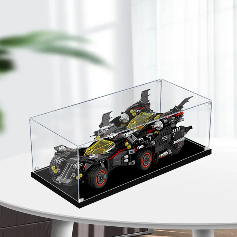 Espositore In Acrilico Per Lego 70917 Batmobile Espositore Trasparente Antipolvere Vetrina Regalo Di Natale Per Bambini Non Includere Il Modello