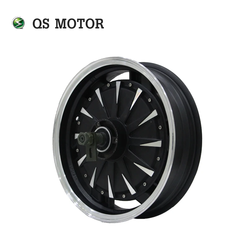 

QSMOTOR 14*3.5inch 1500W 30H 48V to 72V V1.12 BLDC Moped In-Wheel Hub Motor For Electric Motorcycle