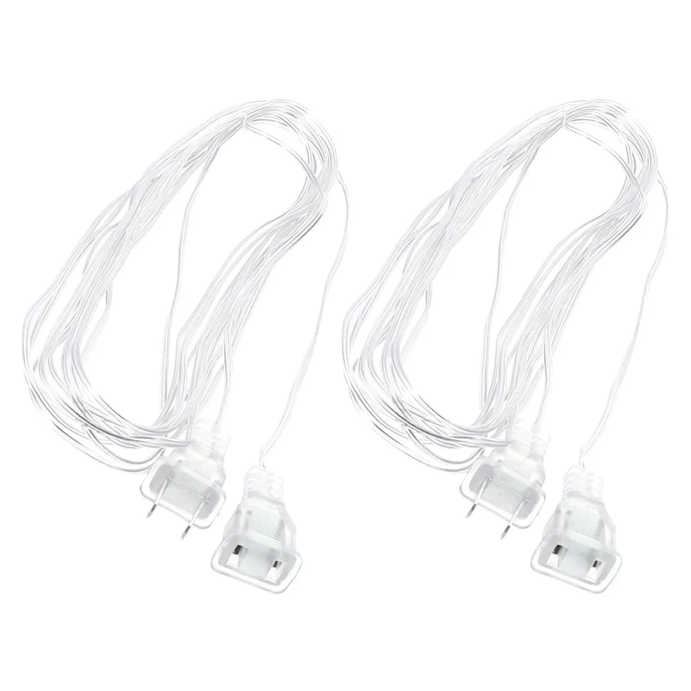 

Curtain Light Extension Cord LED Lamp Cable Party String Accessory (US Plug) LED Light With Colored Light Extension Line