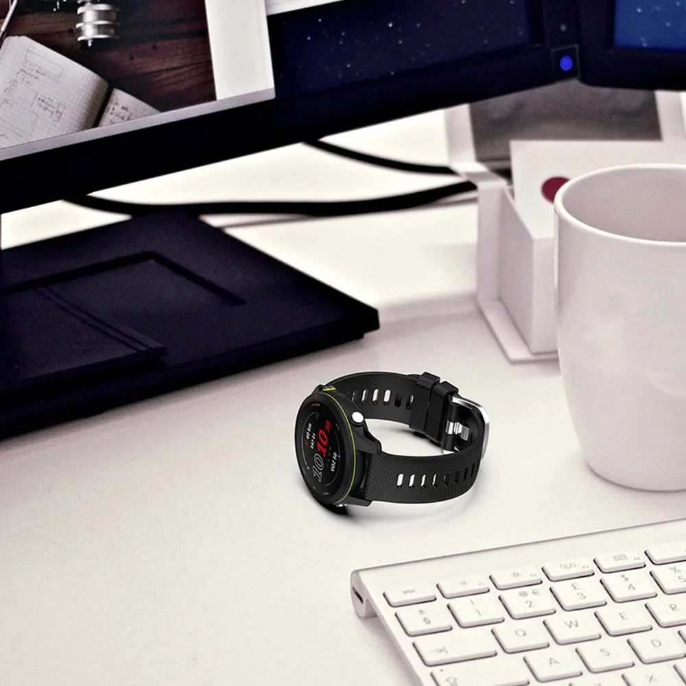 Für Garmin Forerunner 255 255S 265S 265 Silikon Armband Armband für Garmin Vivoactive 4 4S Venu 2 3S Smart Uhr Band – Detail 3