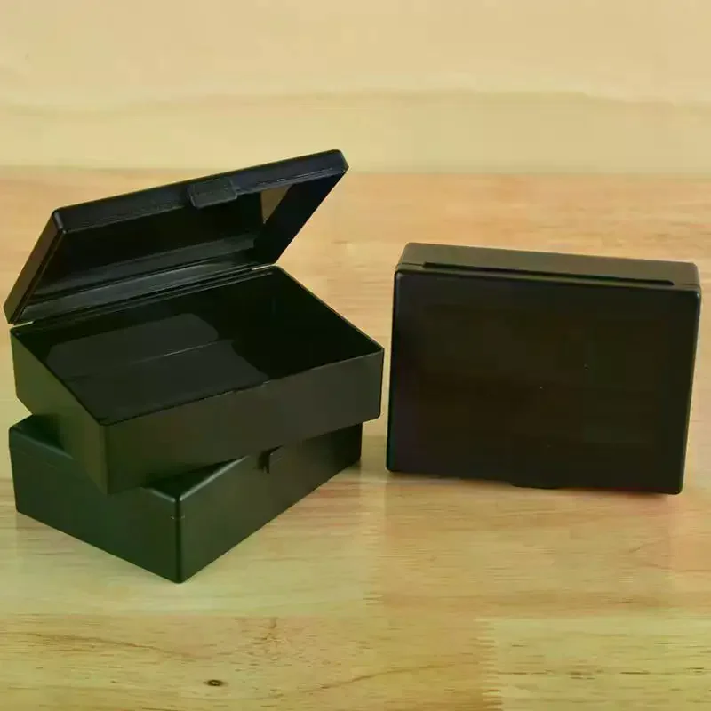 새로운 투명 플라스틱 보관 상자 포토 카드 작은 카드 보관 상자 책상 정리 상자..