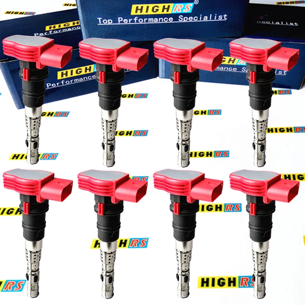Ignition coil plug pack for Audi S4 A6 A8 Quattro Allroad 4.2L V8
