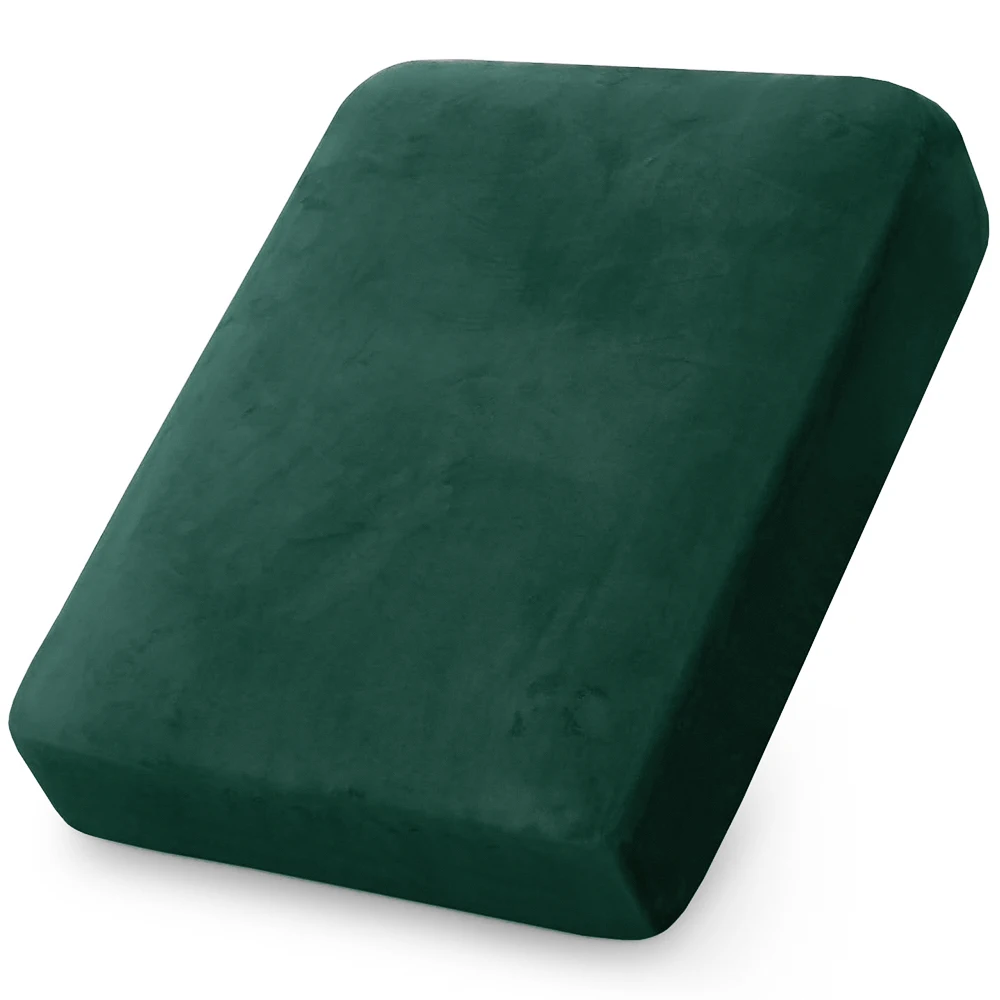 Weiche Samt-Sofabezüge Elastische Couchüberwürfe Luxuriöse Schlichte Wohnzimmer-Chaiselongue-Abdeckung Haustierfreundlich Abnehmbar Warm – Detail 17