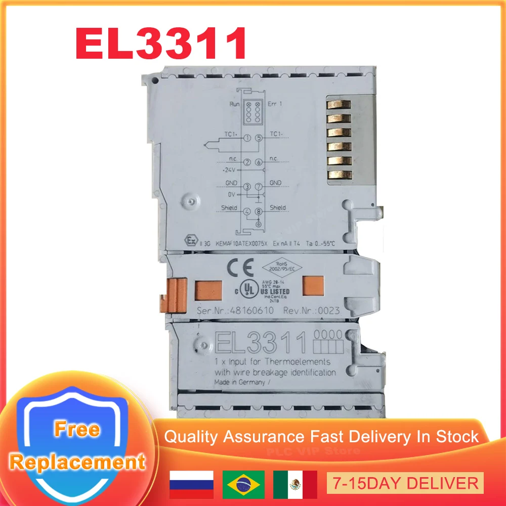 EL3311 EL 3311 PLC Controller EtherCAT Terminal 1 Channel Analog Input ...