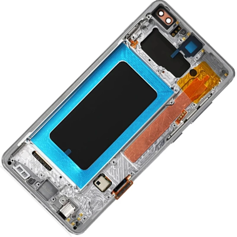 Ｚ S10 ÷ ̳ AMOLED LCD ÷,  , S10 + G975F G975U LCD ġ ũ  ü , 6.4 ġ