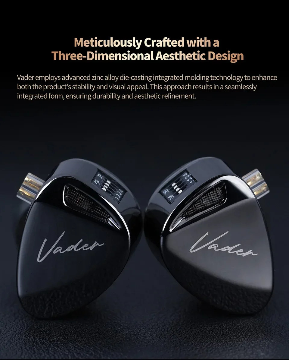 KZ Vader Triple Driver Dynamic Earphone With Mic description image 8