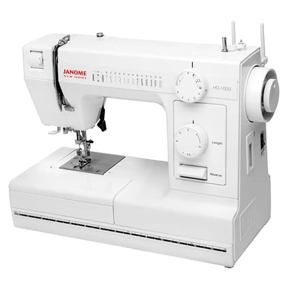 Heavy-Duty Sewing Machine 14 Stitches Metal Body Accessories Free Arm Needle Threader 2