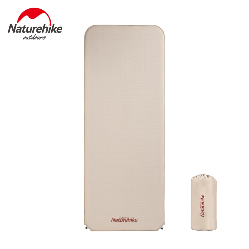 네이처하이크 캠핑 매트, 초경량 휴대용 자체 팽창 매트, 싱글 더블 야외 팽창식 매트리스, 여행 해변 에어 쿠션