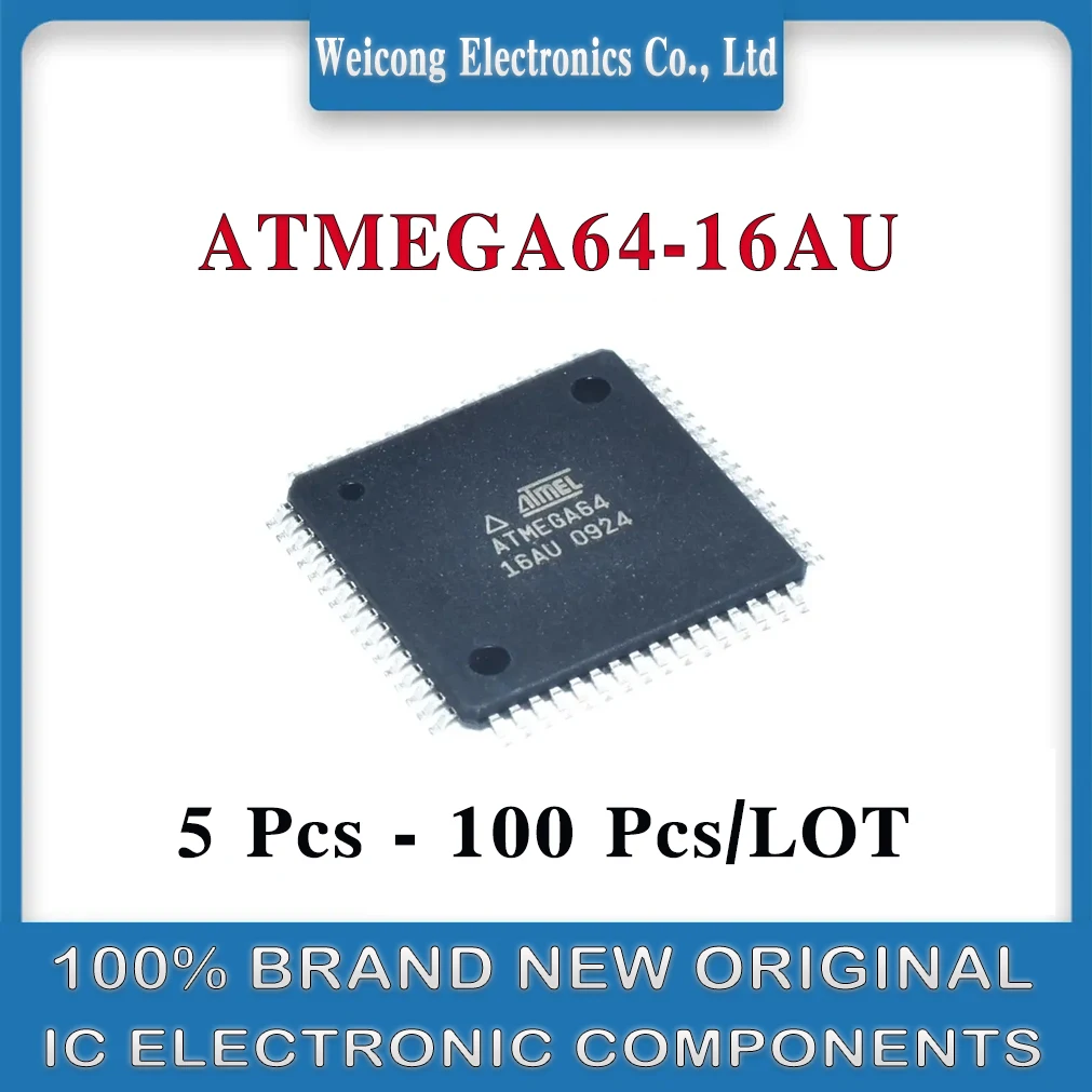 

ATMEGA64-16AU ATMEGA64-16 ATMEGA64 ATMEGA 64-16AU ATMEGA-TQFP IC MCU 8BIT 64KB FLASH 64TQFP