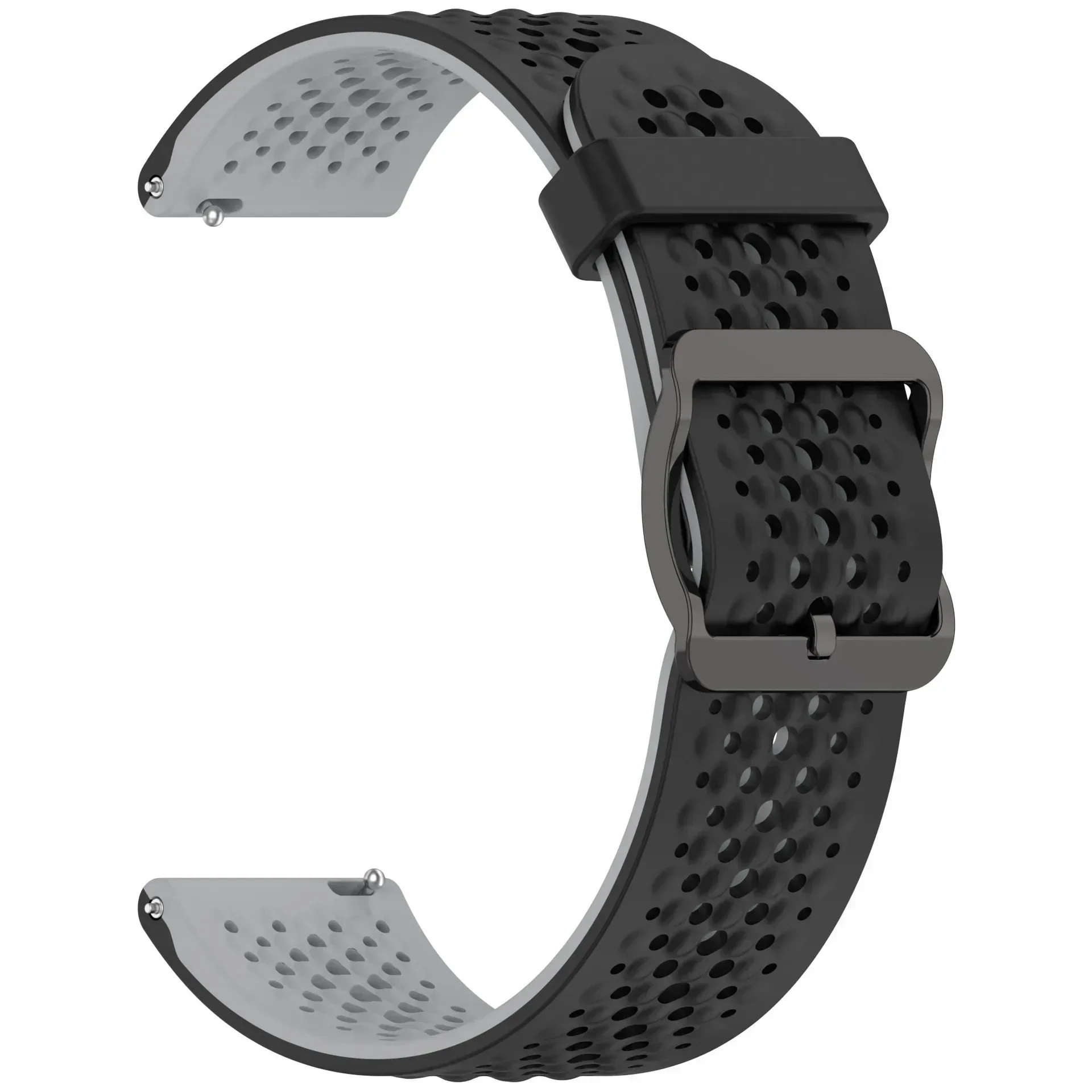 Breathable Silicone Strap for Smartwatch - 22mm Sport Band Accessory