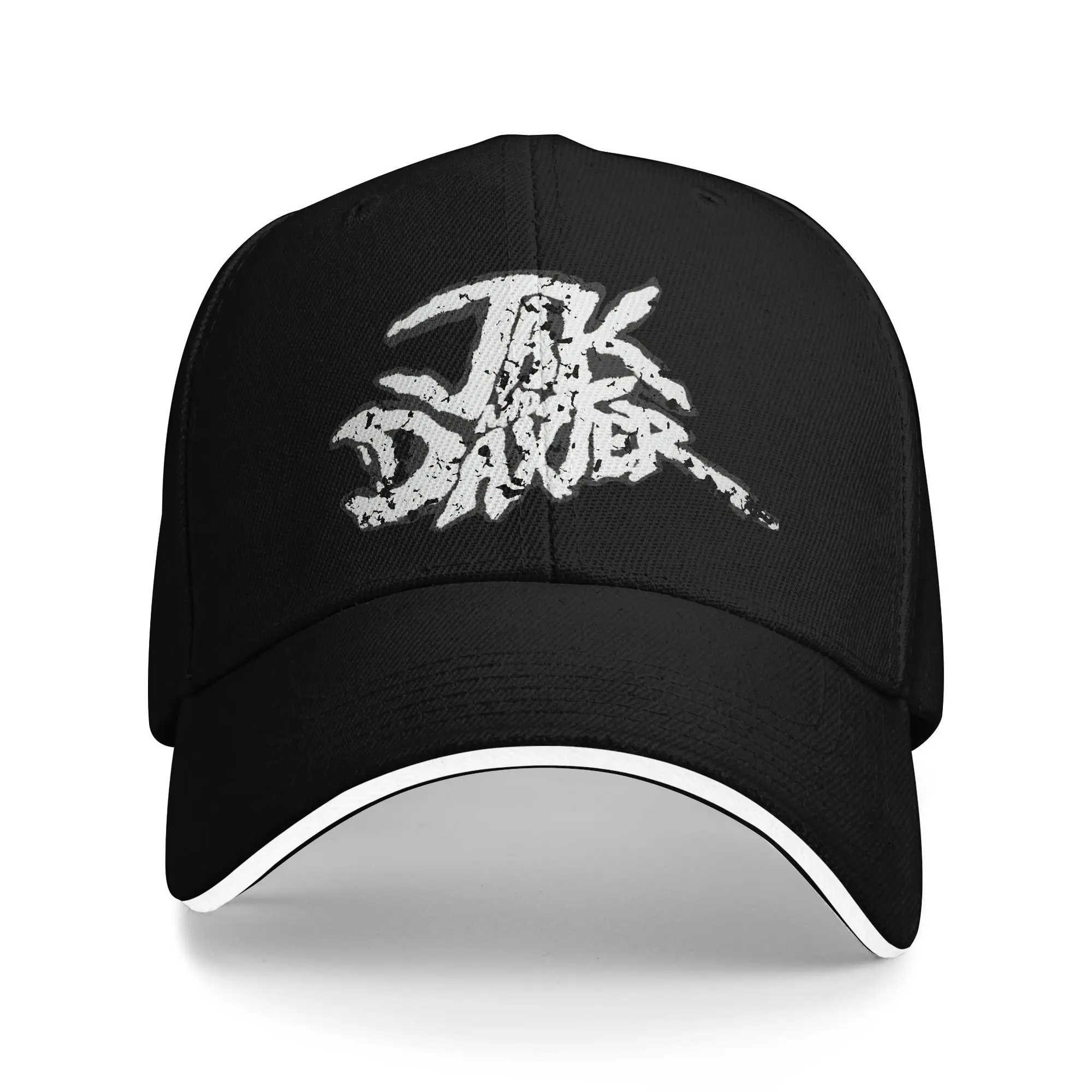 Sommerliche, lässige Baseballkappe, Jak und Daxter, Vintage-Kpop-Rock-Trucker-Mütze für Herren, atmungsaktive Streetwear-Baseballkappen