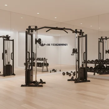 Gym Cable Crossover Machine Commercial Smith Machine Fitness Equipment Power Cage Bird Gantry Home Functional Trainer 1