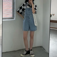 Summer Female Baggy High Waist Denim Overalls Shorts Lady Comfortable Thin Jeans Girls Korean Casual Fashion Short Pants - Image 5