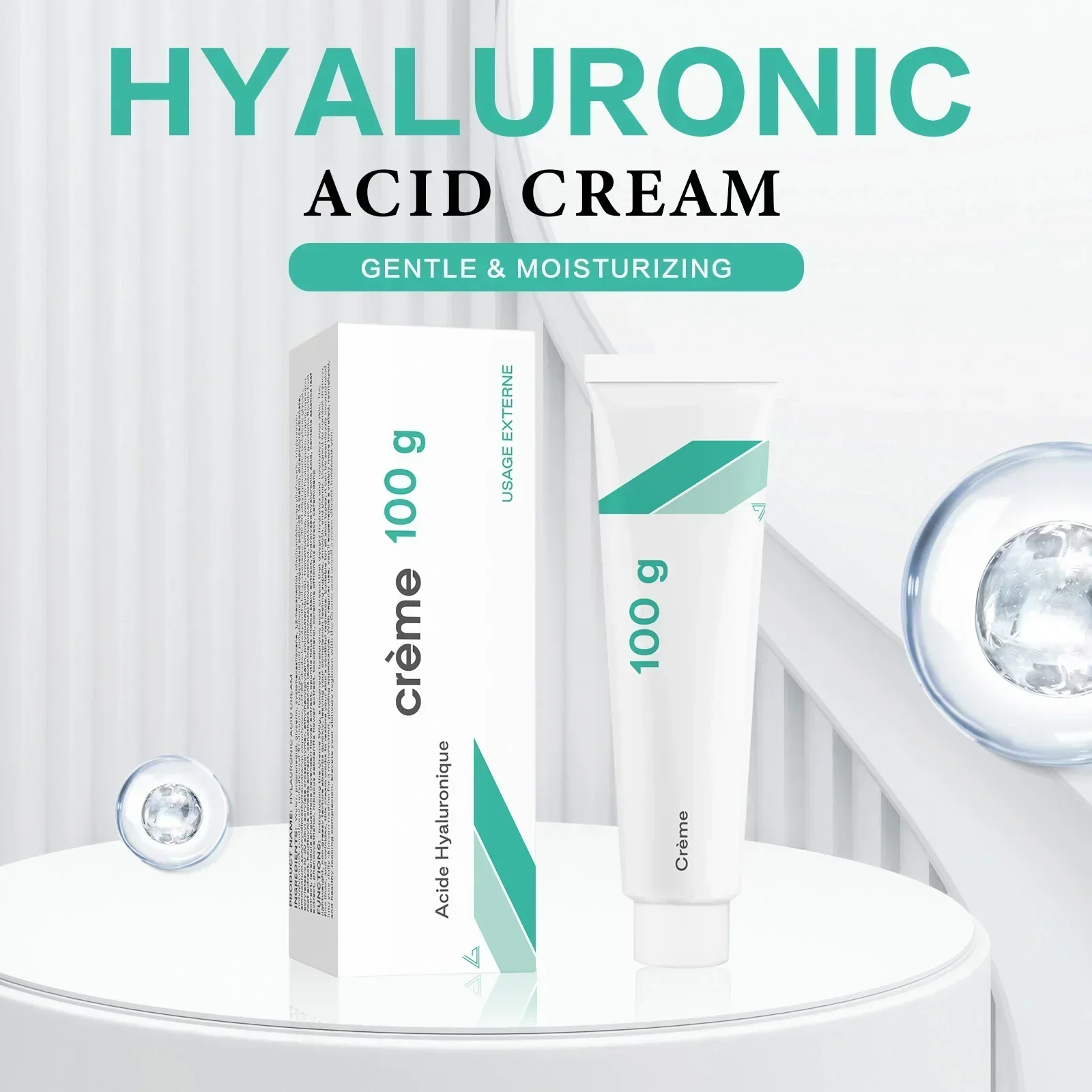 Tägliche schützende Feuchtigkeitscreme 100 g – Tiefenpflege, Anti-Aging und aufhellende Pflege zur Wiederherstellung trockener, stumpfer Haut für alle Hauttypen.