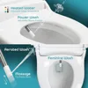 Smart Toilet with Heated Water, Wireless Remote, and Warm Air Dryer - Adjustable and Self-Cleaning - Multiple Wash Settings 3