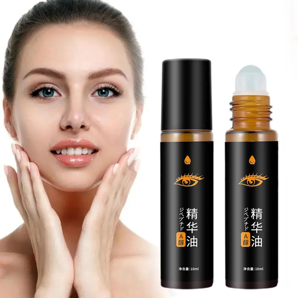

10ml Anti Wrinkle Eye Essence Oil Moisturizing Improving Brighten Black Fine Skin Firming Eye Lines Eyes Lifting Care F2K7